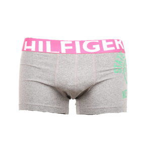 Tommy Hilfiger pánské šedé boxerky Hilfiger - M (004GREY)